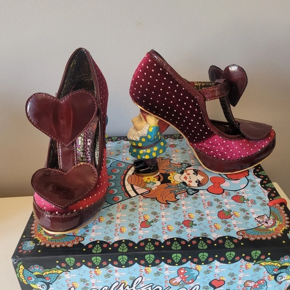 Irregular Choice Chukles Gnome Heels, VGUC, Size 36